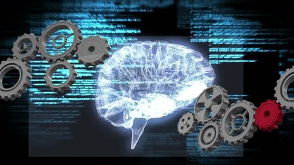 Poster - gears and human brain