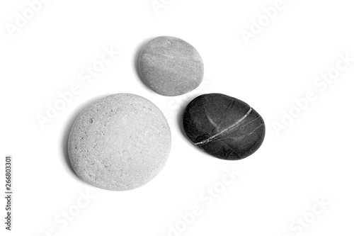 Fotomural Scattered sea pebbles
