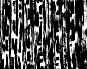 Brush grunge pattern. White and black vector.