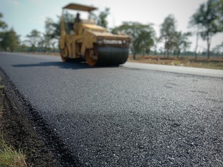 Wall Mural - Road construction