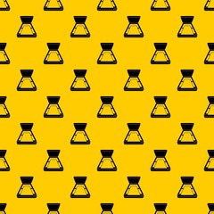 Poster - Open scanner pattern seamless vector repeat geometric yellow for any design