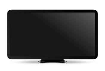 Poster - Realistic modern widescreen monitor vector mock-up