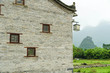 Traditional style Chinese architecture in rural China 