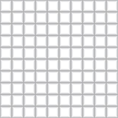 Fototapete - Grey squares mosaic tile on white background