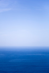 Wall Mural - Horizontal line of calm sea on the day light