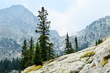 Wall Mural - mountaintop views