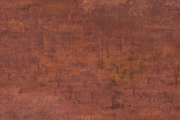 red rusty metal grunge wall background