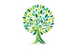 © glopphy - Logo tree people ecology symbol