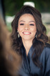 © alipko - beautiful young woman with dark hair in the beauty salon before the show
