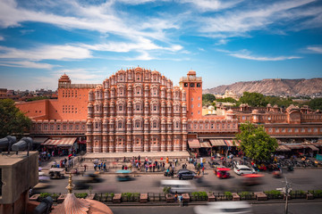 Wall Mural - Hawa Mahal (Palace of the Winds) in Jaipur, Rajasthan, India