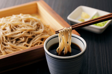 蕎麦　Japanese soba noodles