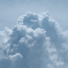 Wall Mural - blue cloudy sky
