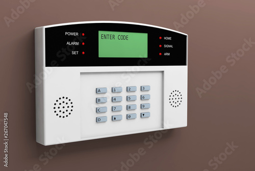 Fotomural system alarm protection safety box code security