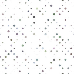 Poster - Geometric circle pattern background - repeatable vector graphic design