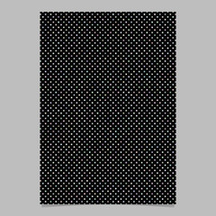 Poster - Colorful abstract dot pattern brochure background - vector stationery template design