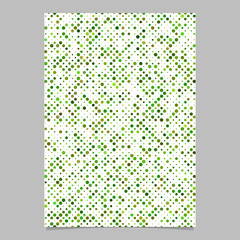Fototapete - Geometric dot pattern flyer background - vector illustration