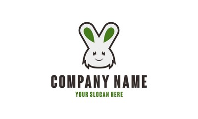 Wall Mural - Rabbit Logo