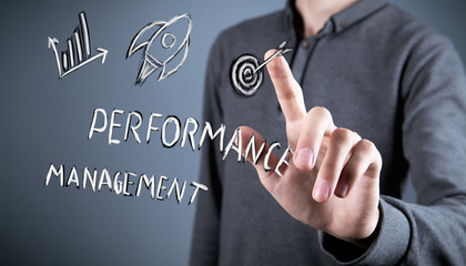 Performance Management Efficiency Improvement Business Technology concept