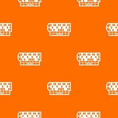 Poster - Roulette table pattern vector orange for any web design best