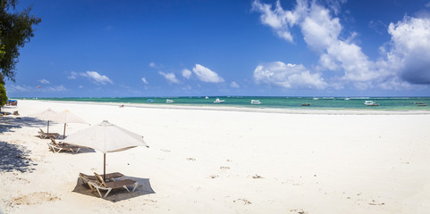 Wall Mural - Amazing Diani beach seascape, Kenya