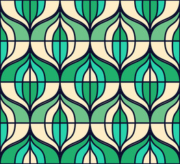 Art deco vintage pattern