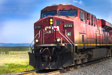 Canadian Red Train