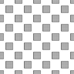 Wall Mural - Solar battery cell pattern seamless vector repeat geometric for any web design