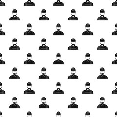 Poster - Electric man pattern seamless vector repeat geometric for any web design