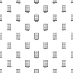 Poster - Solar battery pattern seamless vector repeat geometric for any web design