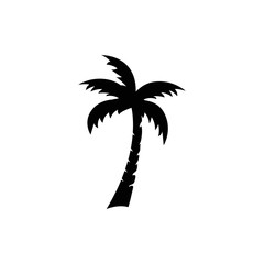 Wall Mural - Palms tree icons