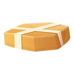 Poster - Delivery box icon. Cartoon of delivery box vector icon for web design isolated on white background
