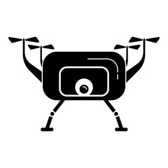 Poster - Wireless drone icon. Simple illustration of wireless drone vector icon for web design isolated on white background