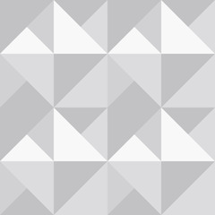 Poster - ..Triangles background. Vector geometric seamless pattern in pastel retro colors and textured simple shapes.