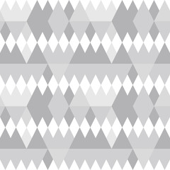 Poster - ..Triangles background. Vector geometric seamless pattern in pastel retro colors and textured simple shapes.