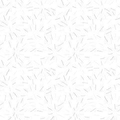 Poster - Vector organic seamless abstract background with simple white and grey shapes, freehand doodles pattern.