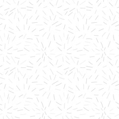 Poster - Vector organic seamless abstract background with simple white and grey shapes, freehand doodles pattern.
