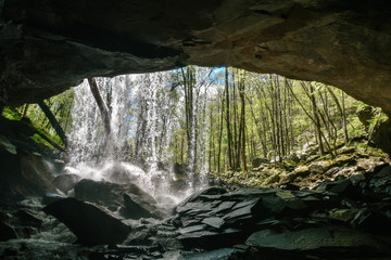  Cave on Virgin Falls Hike in Central Tennessee 