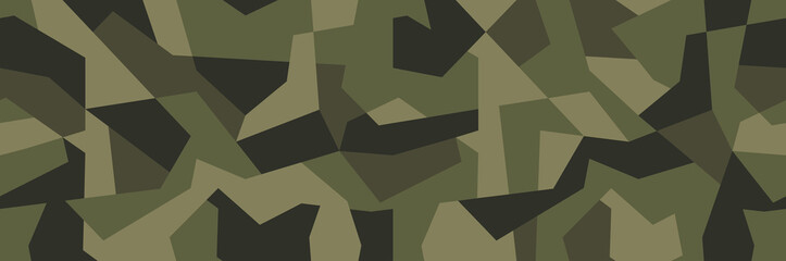 vector geometric camouflage seamless pattern. khaki design style for t-shirt. military texture debri