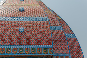 Wall Mural - Valluvar Kottam in Chennai, India. A 128 feet stone car, dedicated to the Tamil poet Tiruvalluvar