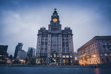 Royal Liver Building In Liverpool