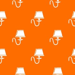 Poster - Bracket pattern vector orange for any web design best
