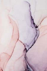  Alcohol ink sea texture. Contemporary art. Spots of oil paint. Abstract art background. Multicolored bright texture. Fragment of artwork. Modern art. Inspired by the sky, as well as steam and smoke.