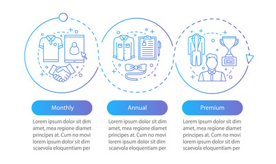 Men style consulatant services vector infographic template