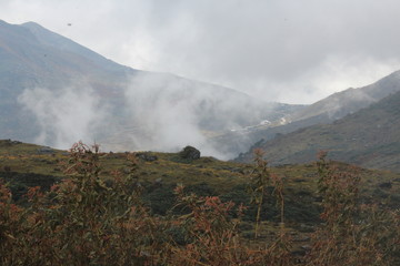 landscape in the mountains