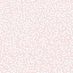 Poster - Vector pink abstract pattern. Seamless pattern in the Memphis style