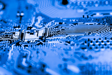 Abstract,close up of Mainboard Electronic computer background. (logic board,cpu motherboard,Main board,system board,mobo)