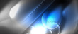 © antishock - Neon glowing techno lines, hi-tech futuristic abstract background template