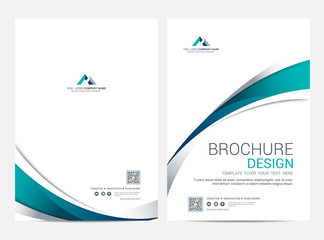 Brochure Layout template, cover design background