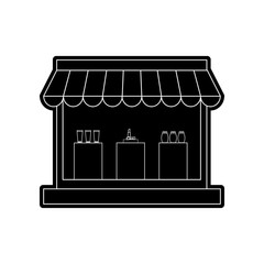 Poster - cosmetics store icon. Element of Hipermarket for mobile concept and web apps icon. Glyph, flat icon for website design and development, app development