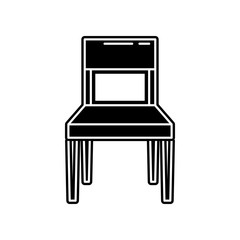 Poster - furniture chair icon. element of household for mobile concept and web apps icon. glyph, flat icon fo
